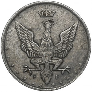 Polish Kingdom, 10 fennig 1917