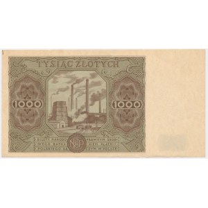 1.000 złotych 1947 - A - rzadka seria