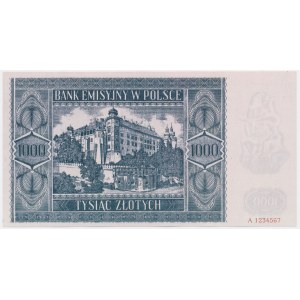 Krakowiak, 1.000 złotych 1941 -