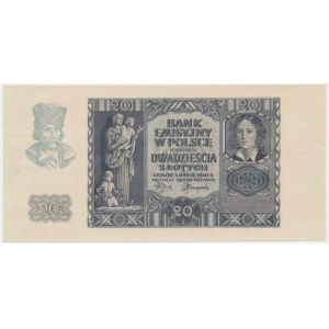 20 złotych 1940 - bez numeratora -