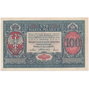 100 marek 1916 - Jenerał - 6 cyfr -