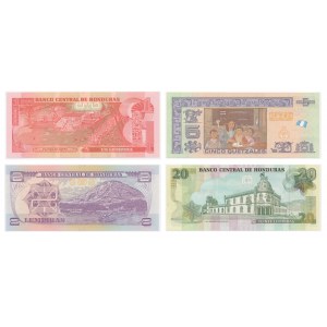 Zestaw, banknoty zagraniczne drukowane przez PWPW 2016 (4 szt.)