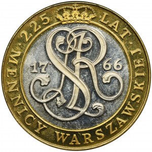 20.000 złotych 1991 225 lat Mennicy Warszawskiej