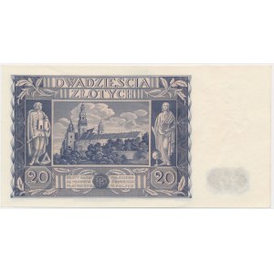 20 gold 1936 - CH -.