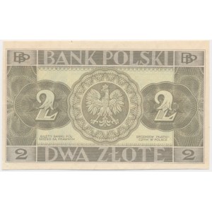 2 zloty 1936 - without series and numbering -.