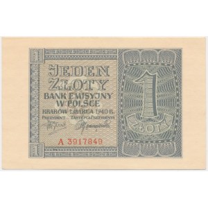 1 złoty 1940 - A -