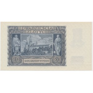 20 złotych 1940 - H -