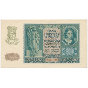 50 Zloty 1940 - A -