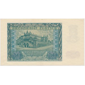 50 Zloty 1940 - A -