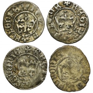 Set, Kingdom of Poland, 1/2 Groschen (4 pcs.)