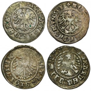 Set, Kingdom of Poland, 1/2 Groschen (4 pcs.)