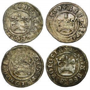 Set, Kingdom of Poland, 1/2 Groschen (4 pcs.)