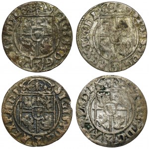 Set, Sigismund III Vasa, 3 Polker (4 pcs.)