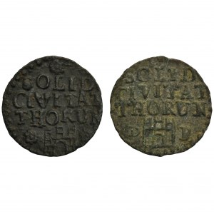 Set, Augustus III of Poland, Schillings Thorn (2 pcs.)