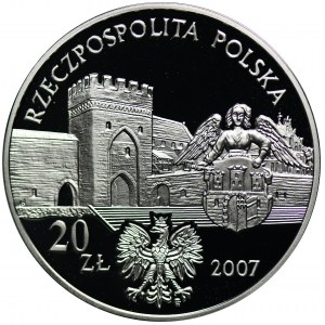 20 złotych 2007 Miasto Średniowieczne w Toruniu