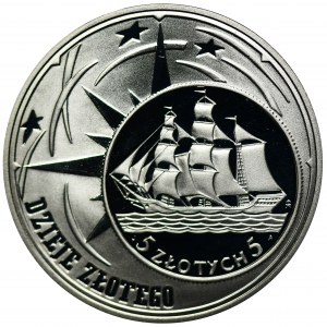 10 złotych 2005 Dzieje złotego, Żaglowiec