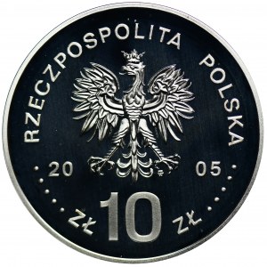 10 gold 2005 Stanislaw August Poniatowski, half figure