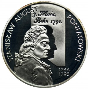 10 złotych 2005 Stanisław August Poniatowski, popiersie