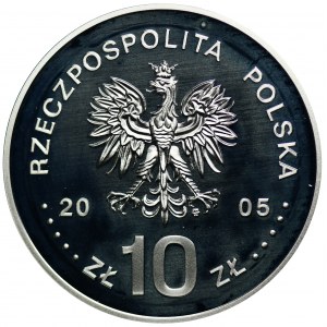 10 złotych 2005 Stanisław August Poniatowski, popiersie