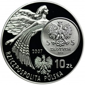 10 złotych 2007 Dzieje Złotego, Nike