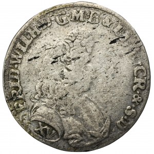 Germany, Brandenburg-Preußen, Friedrich Wilhelm, 15 Kreuzer Berlin 1687