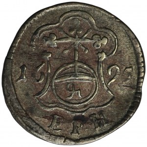 Deutschland, Sachsen, Friedrich August I., Fenig Leipzig 1695 EPH