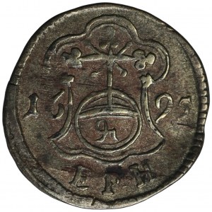 Germany, Saxony, Frederick Augustus I, Pfennig Lepzig 1695 EPH