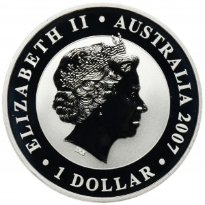 Australia, Elżbieta II, 1 Dolar 2007 - Koala