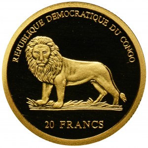 Democratic Republic of the Congo, 20 Francs 2003