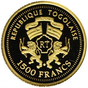 Togo, 1500 Francs 2006 - Wolfgang Amadeus Mozart