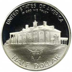 USA, 1/2 Dollar San Francisco 1982 S - 250. Jahrestag der Geburt von George Washington