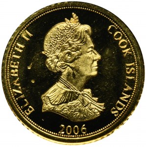 Cook island, Elizabeth II, 1 Dollar 2006 - Henry VIII