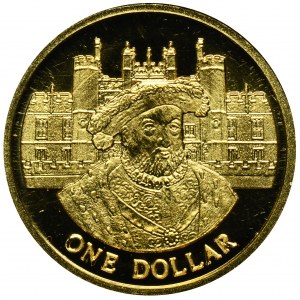 Wyspy Cooka, Elżbieta II, 1 Dolar 2006 - Henryk VIII