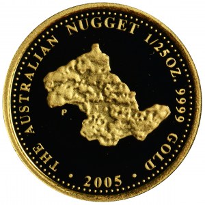 Australia, Elizabeth II, 4 Dollar 2005 - The Australian Nuggets