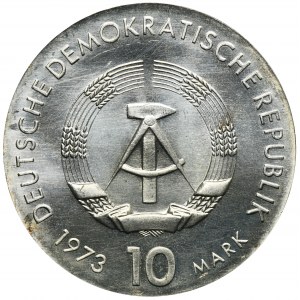 Germany, DDR, 10 Mark Berlin 1973 - Bertolt Brecht