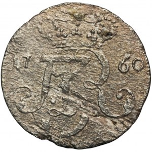 August III Sas, Trojak Danzig 1760 REOE