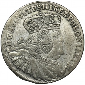 Augustus III of Poland, 8 Groschen Leipzig 1753 EC