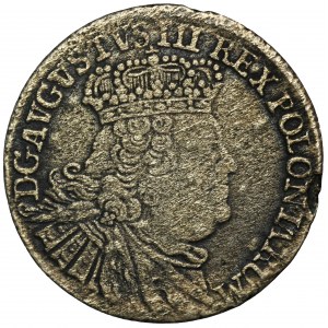 Augustus III of Poland, 6 Groschen 1756 EC