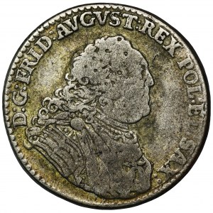 Augustus III of Poland, 1/6 Thaler Dresden 1763 FWôF