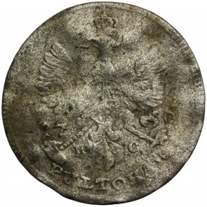 Augustus III of Poland, 3 Polker Leipzig 1756 EC - PULTORAK, RARE