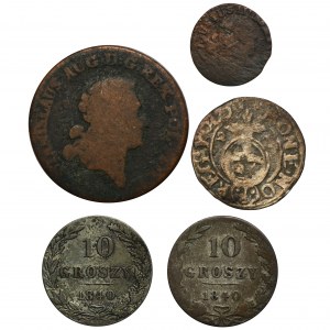 Set, Kingdom of Poland (5 pcs.)