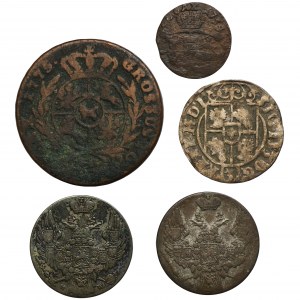 Set, Kingdom of Poland (5 pcs.)