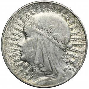 Kopf einer Frau, 10 Zloty Warschau 1932