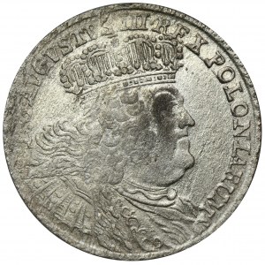 Augustus III of Poland, 1/4 Thaler Leipzig 1755 EC