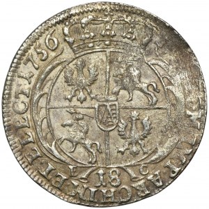 Augustus III of Poland, 1/4 Thaler Leipzig 1756 EC - UNLISTED