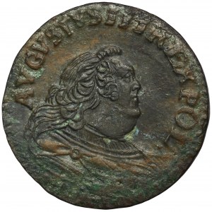 August III Sas, Grosz Gubin 1755 H