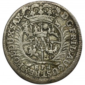 Augustus II. der Starke, 1/12 Taler (zwei Groschen) Leipzig 1705 EPH
