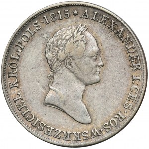 Königreich Polen, 5 Zloty Warschau 1830 FH