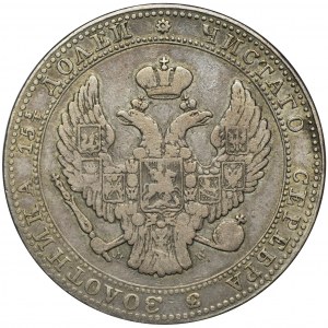 3/4 rouble = 5 zloty Warsaw 1836 MW