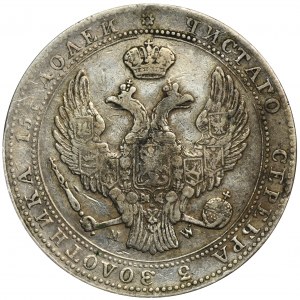 3/4 rubl = 5 zloty Warsaw 1839 MW